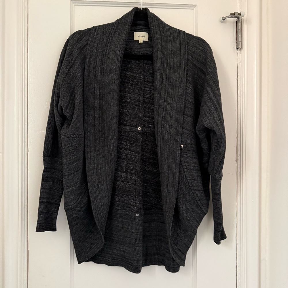 Aritzia Diderot Wrap Cocoon Cardigan